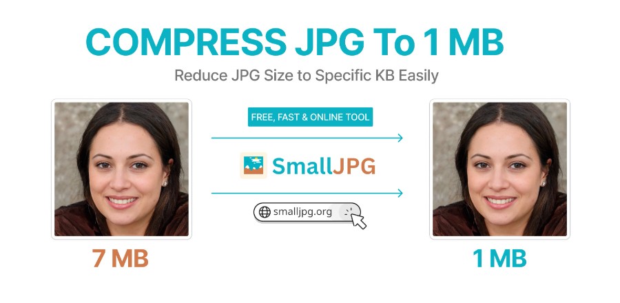 Compress JPG to 1mb Using SmallJPG Easily